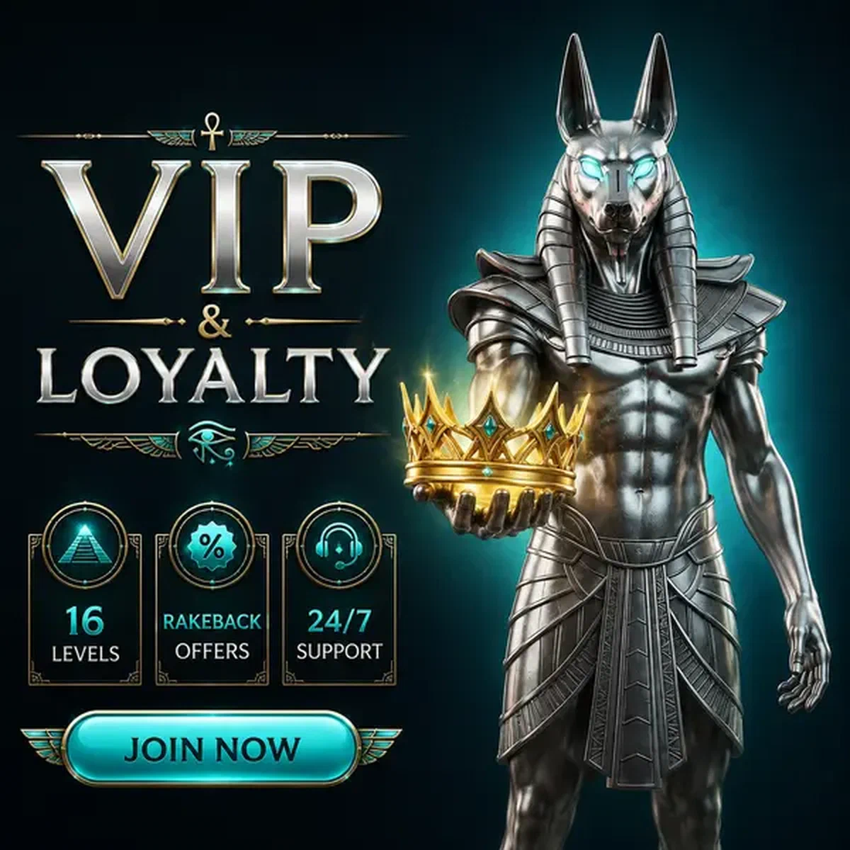 Il Guardiano presenta corona VIP nella sala fedeltà Winaura con 16 livelli